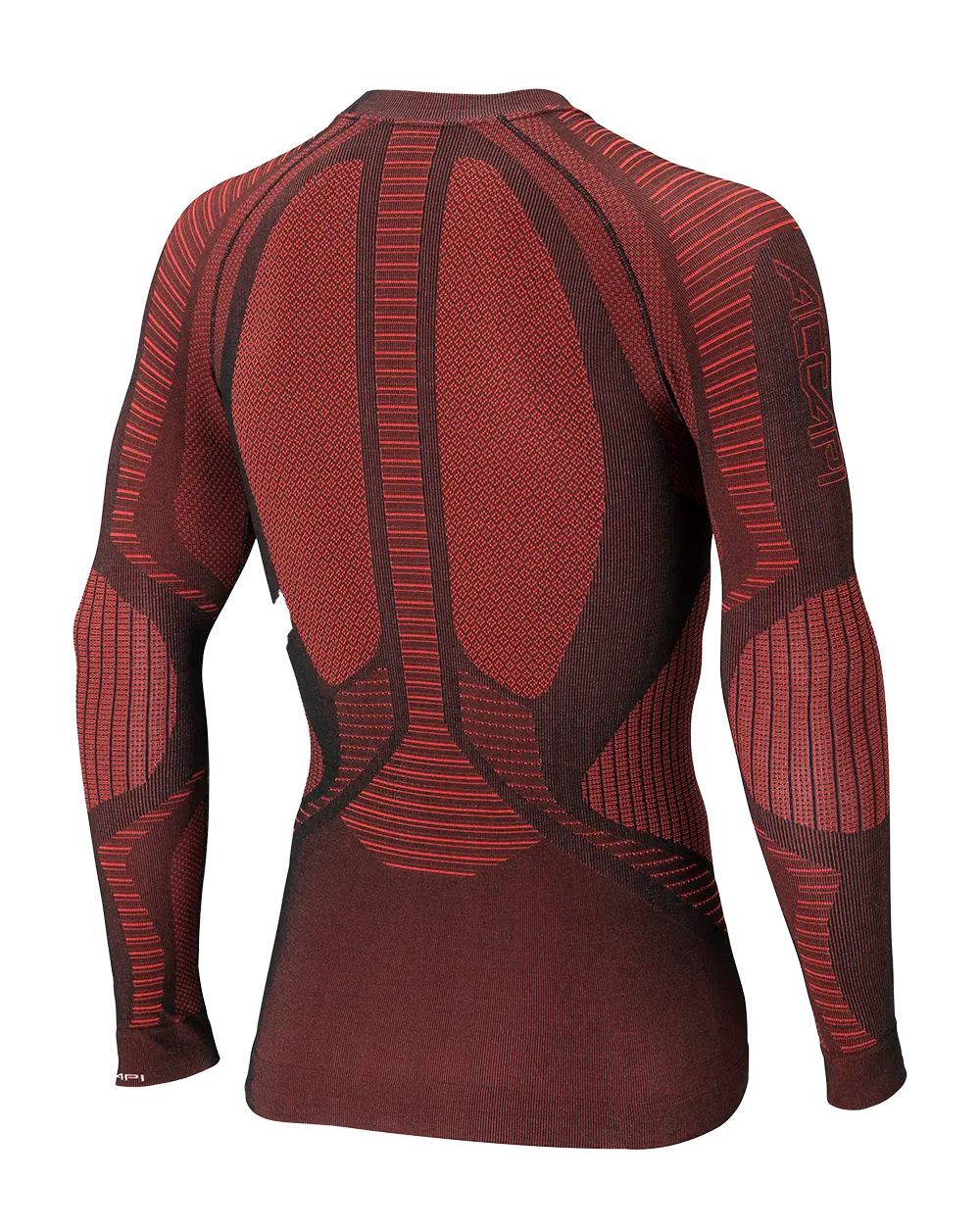 Men's Long Sleeve Shirt XPERIENCE - Black/Red