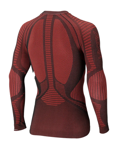 Men's Long Sleeve Shirt XPERIENCE - Black/Red - Hover