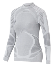 Women's Long Sleeve Shirt XPERIENCE - Silver/Gray