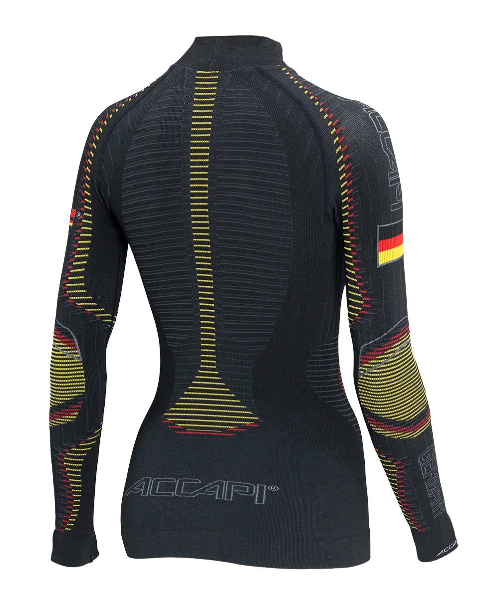 Damen Langarmshirt DSV SMU Xperience - Schwarz - Deutschland